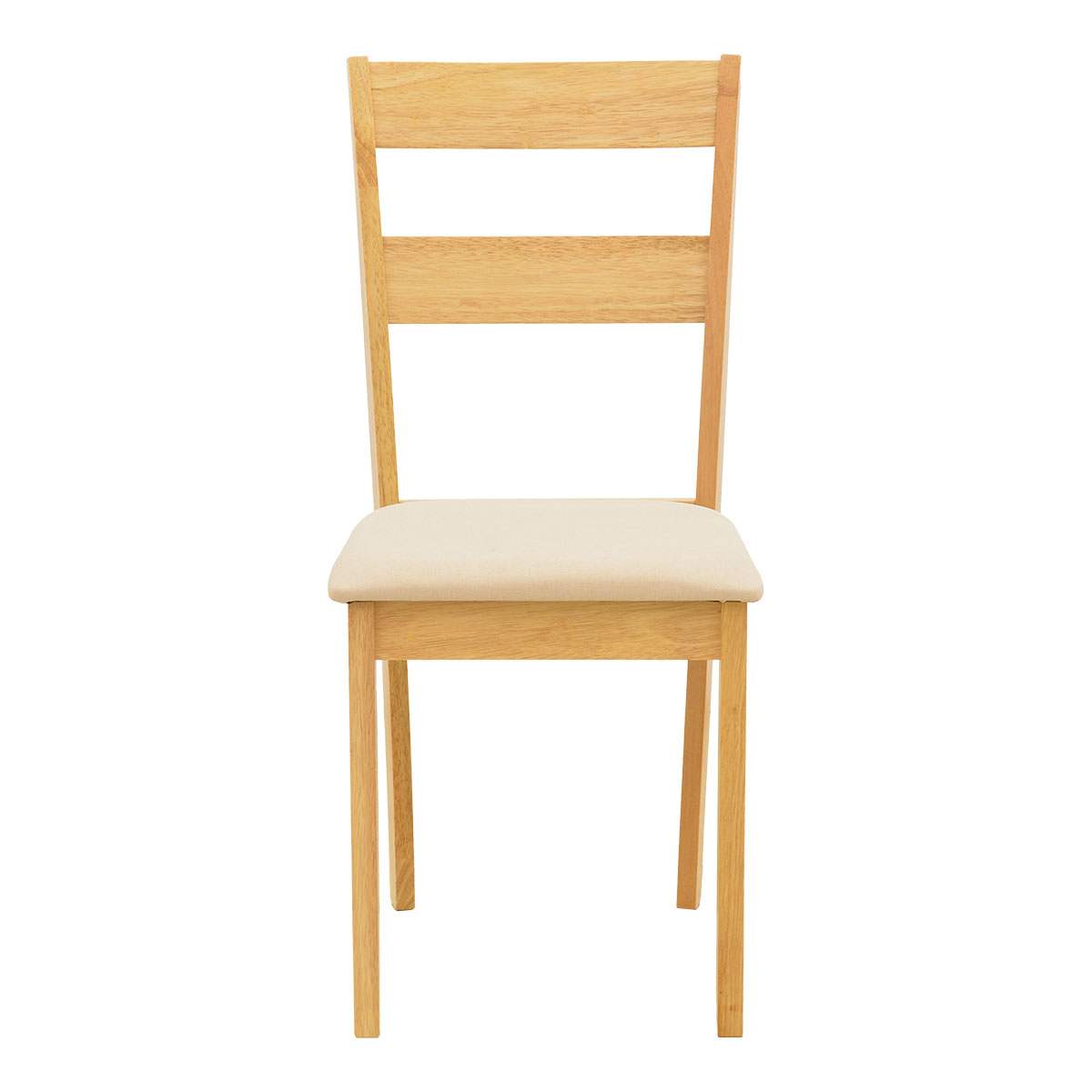 Τραπεζαρία Dallan Country pakoworld 7τεμ σε φυσική απόχρωση rubberwood 120-150x80x74εκ