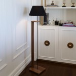 Φωτιστικό δαπέδου Lumino pakoworld Ε27 μαύρο-καρυδί Φ38x150εκ Φωτιστικό δαπέδου Lumino pakoworld Ε27 μαύρο-καρυδί Φ38x150εκ