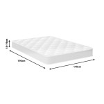 Στρώμα Fix Pad Chic Strom μονής όψης 18-19cm 140x190εκ Στρώμα Fix Pad Chic Strom μονής όψης 18-19cm 140x190εκ