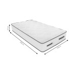 Στρώμα Relaxation Chic Strom διπλής όψης 27cm 100x200εκ Στρώμα Relaxation Chic Strom διπλής όψης 27cm 100x200εκ