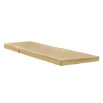 Μαξιλάρι ξαπλώστρας Sadie pakoworld ύφασμα μπεζ 65x185x7εκ Μαξιλάρι ξαπλώστρας Sadie pakoworld ύφασμα μπεζ 65x185x7εκ