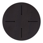 Επιφάνεια τραπεζιού Portico pakoworld HPL wenge Φ60εκ πάχους 12mm Επιφάνεια τραπεζιού Portico pakoworld HPL wenge Φ60εκ πάχους 12mm