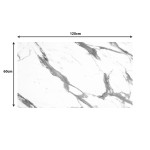 Επιφάνεια τραπεζιού Melody pakoworld HPL λευκό μαρμάρου 69x120εκ πάχους 12mm Επιφάνεια τραπεζιού Melody pakoworld HPL λευκό μαρμάρου 69x120εκ πάχους 12mm