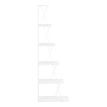 Βιβλιοθήκη mini Tars pakoworld λευκό 50x22x150εκ Βιβλιοθήκη mini Tars pakoworld λευκό 50x22x150εκ