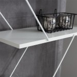 Βιβλιοθήκη Tars pakoworld λευκό 84x24x157εκ Βιβλιοθήκη Tars pakoworld λευκό 84x24x157εκ