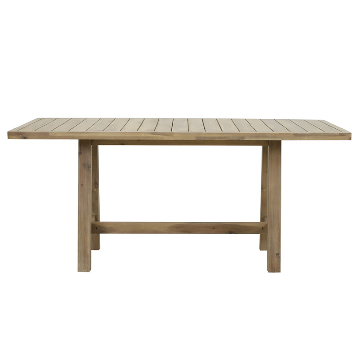 Τραπέζι Malibu pakoworld μασίφ ξύλο ακακίας 170x90x75.5εκ Τραπέζι Malibu pakoworld μασίφ ξύλο ακακίας 170x90x75.5εκ