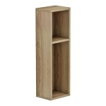 Ραφιέρα-κομοδίνο τοίχου Racks pakoworld σε sonoma απόχρωση 20x15x65εκ Ραφιέρα-κομοδίνο τοίχου Racks pakoworld σε sonoma απόχρωση 20x15x65εκ
