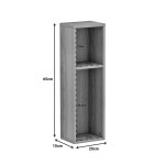 Ραφιέρα-κομοδίνο τοίχου Racks pakoworld σε sonoma απόχρωση 20x15x65εκ Ραφιέρα-κομοδίνο τοίχου Racks pakoworld σε sonoma απόχρωση 20x15x65εκ