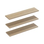 Ραφιέρα τοίχου Divar pakoworld σε sonoma απόχρωση 60x14.5x1.8εκ Ραφιέρα τοίχου Divar pakoworld σε sonoma απόχρωση 60x14.5x1.8εκ