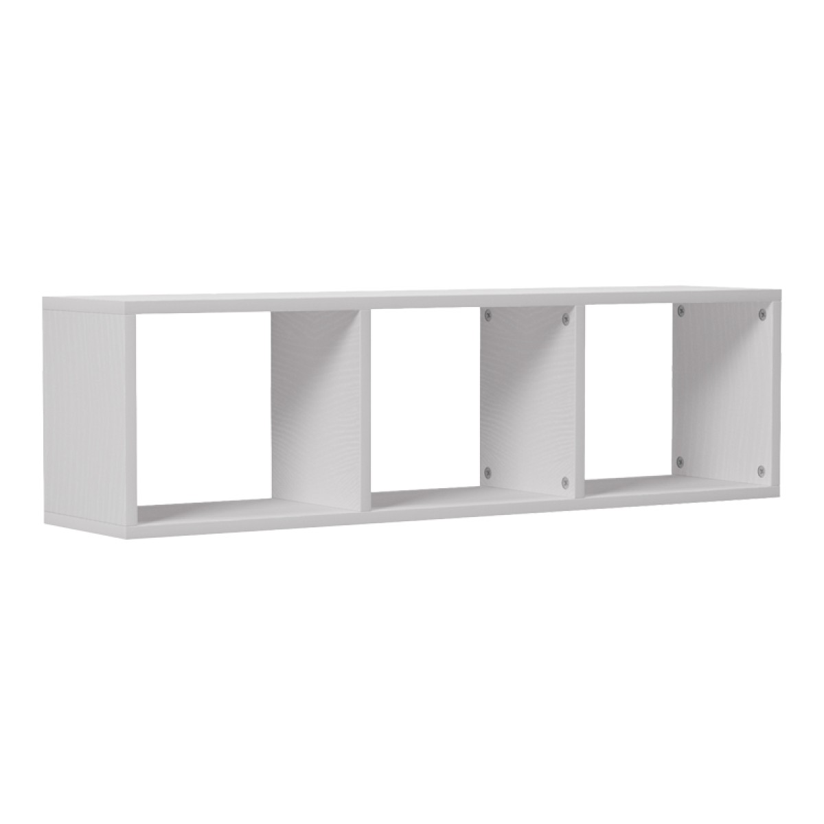 Ραφιέρα τοίχου Mikoro pakoworld σε λευκή απόχρωση 90x22x25.6εκ Ραφιέρα τοίχου Mikoro pakoworld σε λευκή απόχρωση 90x22x25.6εκ