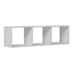 Ραφιέρα τοίχου Mikoro pakoworld σε λευκή απόχρωση 90x22x25.6εκ Ραφιέρα τοίχου Mikoro pakoworld σε λευκή απόχρωση 90x22x25.6εκ