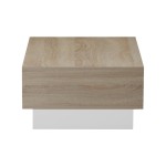 Τραπέζι σαλονιού Dekost pakoworld σε sonoma-λευκή απόχρωση 105x50x32εκ Τραπέζι σαλονιού Dekost pakoworld σε sonoma-λευκή απόχρωση 105x50x32εκ