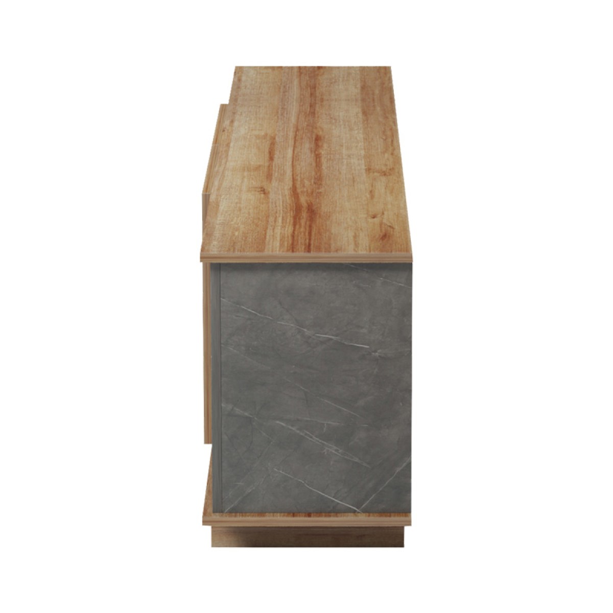 Έπιπλο τηλεόρασης Zafore pakoworld σε oak-καφέ antique απόχρωση 180x33x50εκ Έπιπλο τηλεόρασης Zafore pakoworld σε oak-καφέ antique απόχρωση 180x33x50εκ