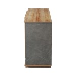 Μπουφές Zafore pakoworld σε oak - καφέ antique απόχρωση 180x45x80εκ Μπουφές Zafore pakoworld σε oak - καφέ antique απόχρωση 180x45x80εκ