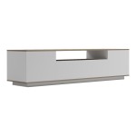 Έπιπλο τηλεόρασης Winey pakoworld σε sonoma-λευκή απόχρωση 180x44.5x44.5εκ