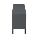 Έπιπλο τηλεόρασης Tuscany pakoworld sonoma-ανθρακί 180x41x51εκ