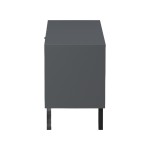 Έπιπλο τηλεόρασης Tuscany pakoworld sonoma-ανθρακί 100x40x51εκ