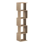 Βιβλιοθήκη Cubik pakoworld sonoma 35x30x161εκ