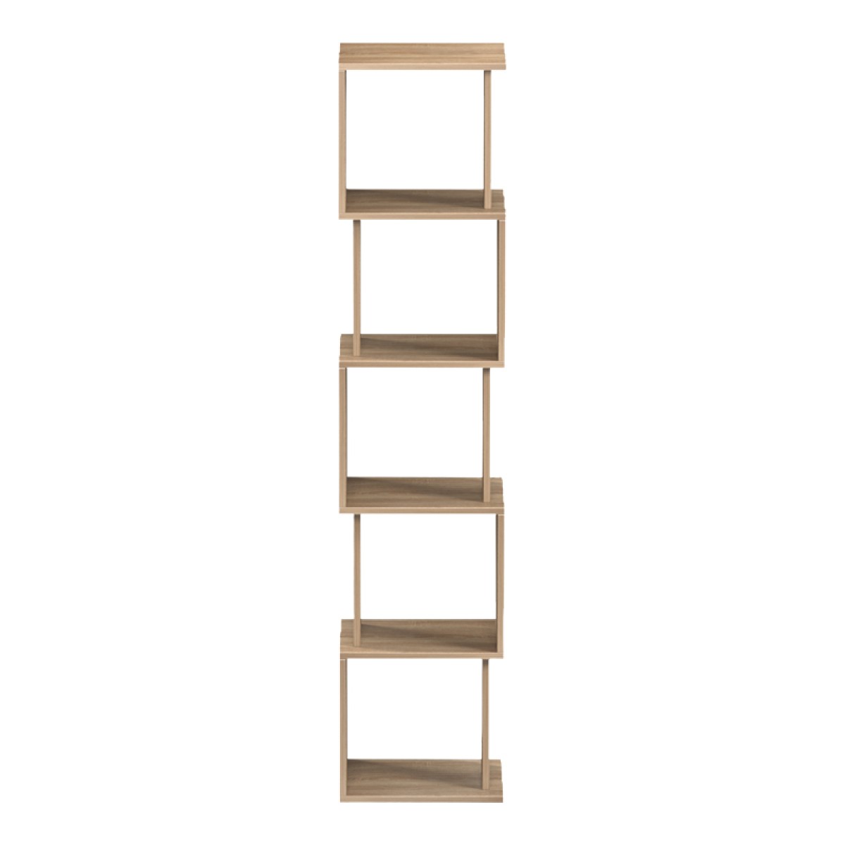 Βιβλιοθήκη Cubik pakoworld sonoma 35x30x161εκ