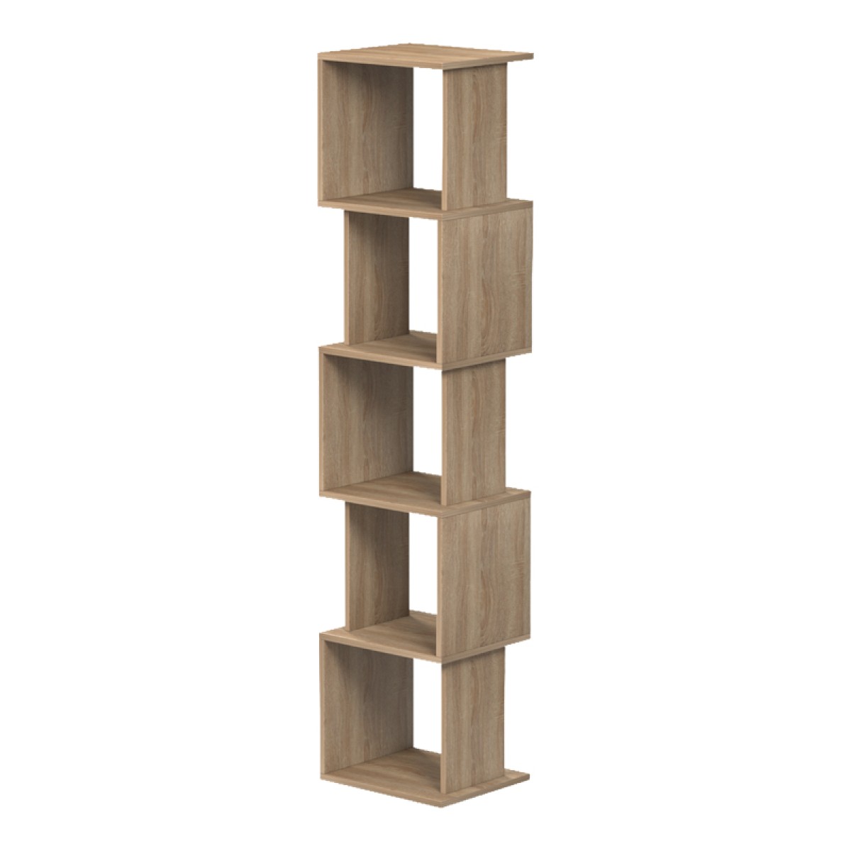 Βιβλιοθήκη Cubik pakoworld sonoma 35x30x161εκ
