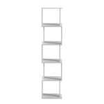 Βιβλιοθήκη Cubik pakoworld λευκό 35x30x161εκ