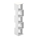 Βιβλιοθήκη Cubik pakoworld λευκό 35x30x161εκ