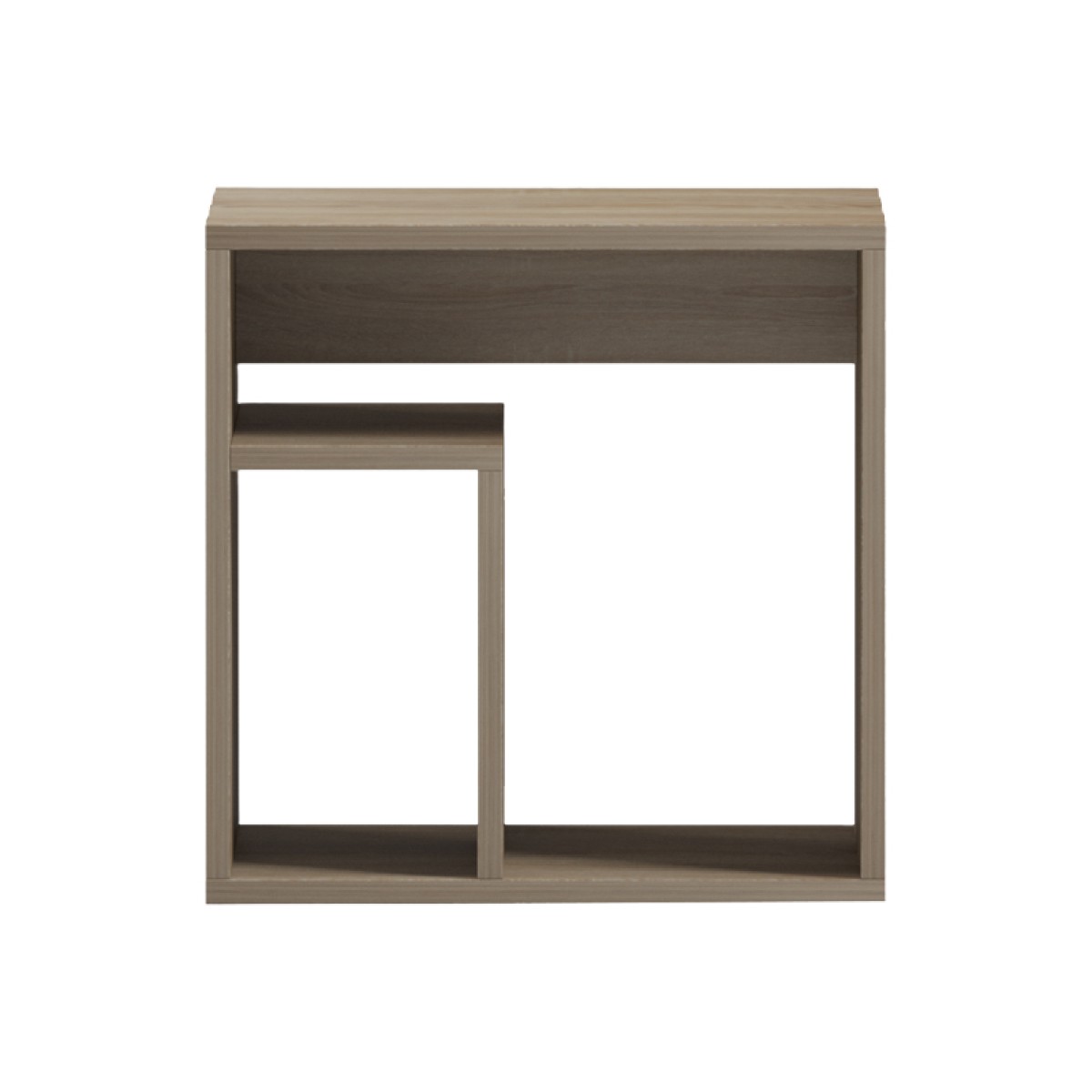 Βοηθητικό τραπέζι Doublo pakoworld sonoma 40x35x40εκ