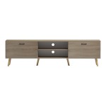Έπιπλο τηλεόρασης Gorna pakoworld sonoma 180x35x48.6εκ