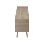 Έπιπλο τηλεόρασης Gorna pakoworld sonoma-ανθρακί 180x35x48.6εκ