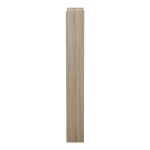 Βιβλιοθήκη Corpus pakoworld sonoma - ανθρακί 61x22x162εκ