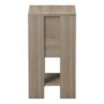 Κομοδίνο Reppo pakoworld sonoma 30x30x55εκ