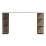Γραφείο εργασίας Praga pakoworld sonoma-λευκό 140x60x75εκ
