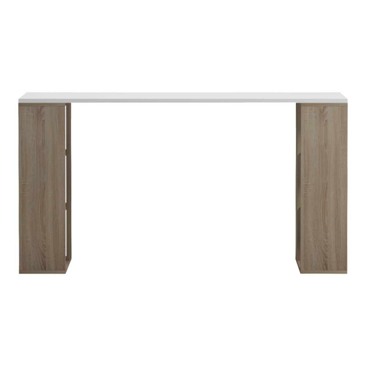 Γραφείο εργασίας Praga pakoworld sonoma-λευκό 140x60x75εκ