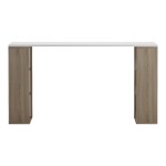 Γραφείο εργασίας Praga pakoworld sonoma-λευκό 140x60x75εκ