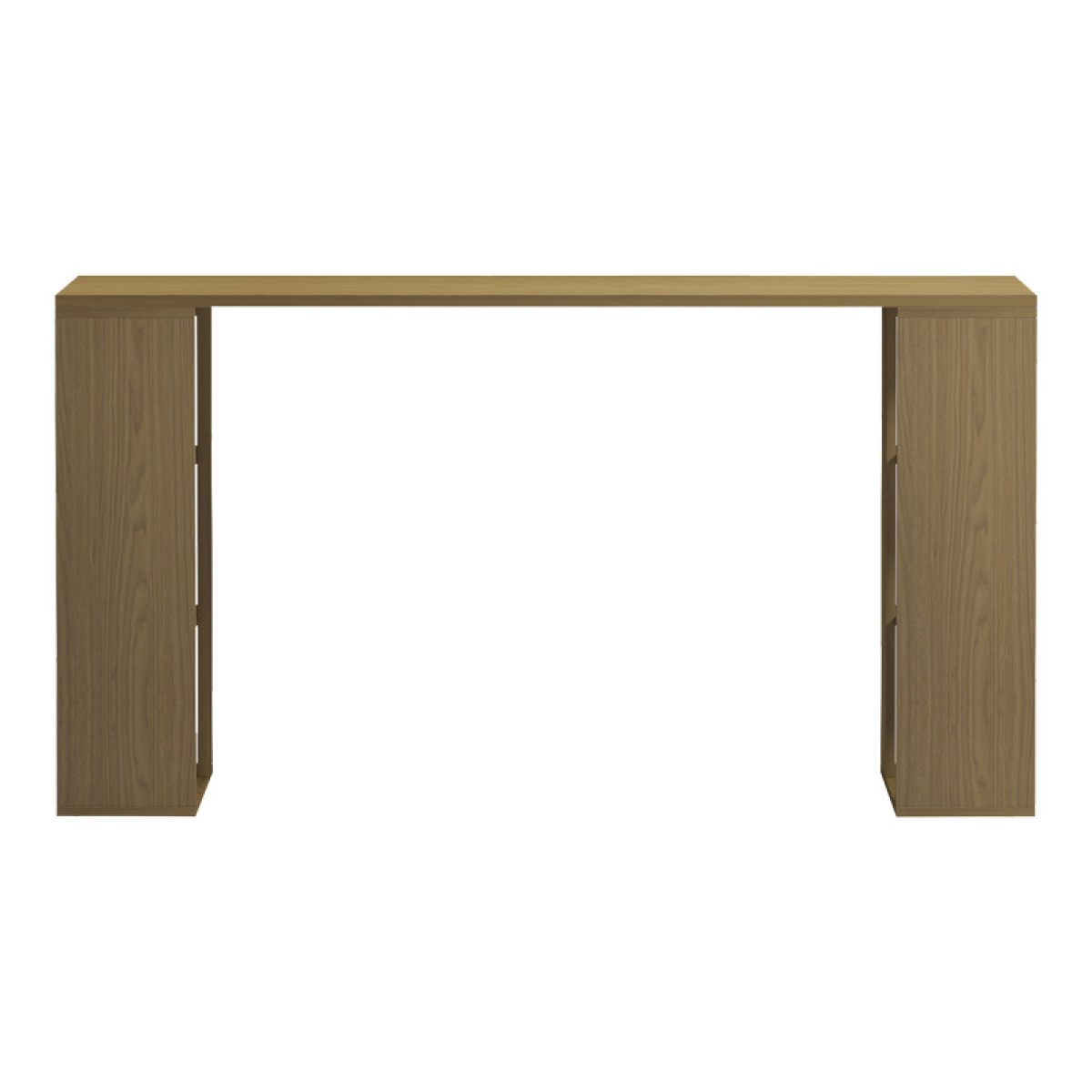 Γραφείο εργασίας Praga pakoworld σε ανοιχτό καρυδί 140x60x75εκ