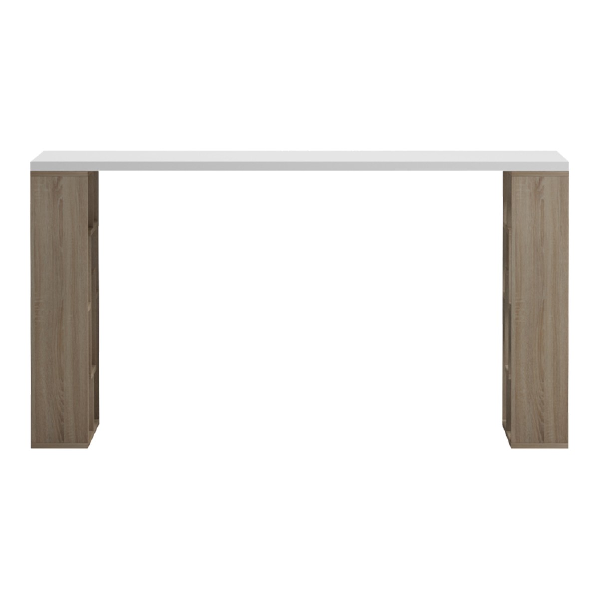 Γραφείο εργασίας Lovet pakoworld sonoma-λευκό 140x60x72εκ
