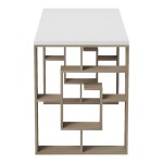 Γραφείο εργασίας Lovet pakoworld sonoma-λευκό 140x60x75εκ