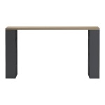 Γραφείο εργασίας Lovet pakoworld ανθρακί-sonoma 140x60x75εκ
