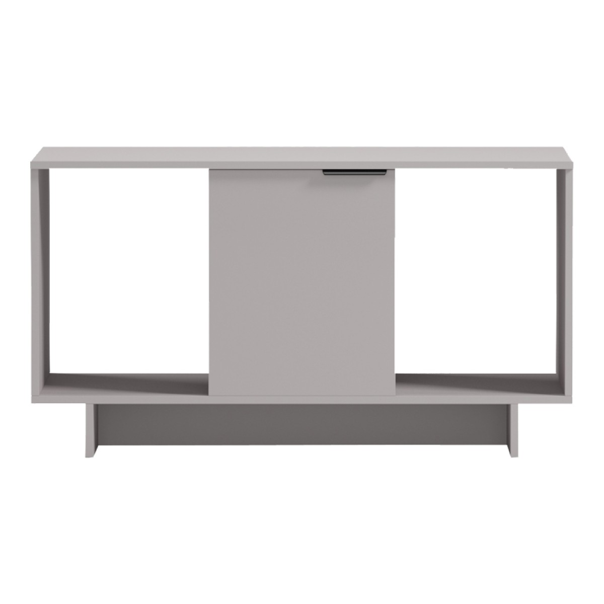 Τραπέζι σαλονιού Nalinda pakoworld taupe 100x55x55εκ