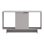 Τραπέζι σαλονιού Nalinda pakoworld taupe 100x55x55εκ