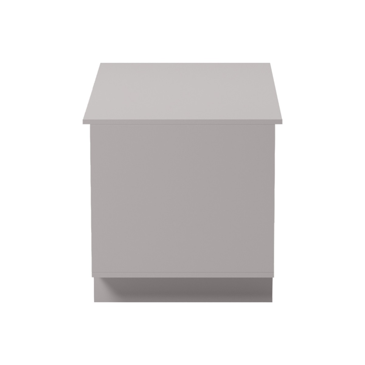 Τραπέζι σαλονιού Nalinda pakoworld taupe 100x55x55εκ
