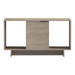 Τραπέζι σαλονιού Nalinda pakoworld sonoma 100x55x55εκ