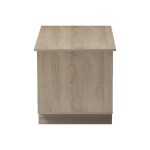 Τραπέζι σαλονιού Nalinda pakoworld sonoma 100x55x55εκ