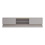 Έπιπλο τηλεόρασης Wendo pakoworld taupe-sonoma 200x37x47εκ