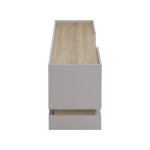 Έπιπλο τηλεόρασης Wendo pakoworld taupe-sonoma 200x37x47εκ