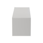 Έπιπλο τηλεόρασης επιτοίχιο Olande pakoworld sonoma-λευκό 210x35x48εκ