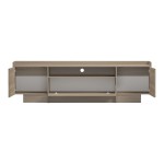 Έπιπλο τηλεόρασης Derden pakoworld sonoma 197x38x58εκ