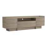Έπιπλο τηλεόρασης Derden pakoworld sonoma 197x38x58εκ