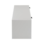 Έπιπλο τηλεόρασης Lemardo pakoworld λευκό 180x40x40εκ