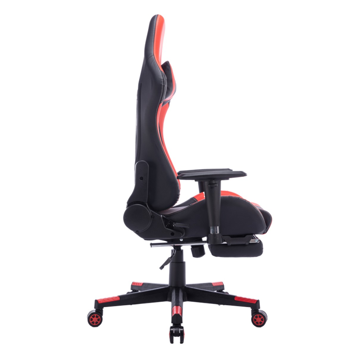 Καρέκλα γραφείου gaming Zeldo pakoworld pu μαύρο-κόκκινο 66x56x135εκ Καρέκλα γραφείου gaming Zeldo pakoworld pu μαύρο-κόκκινο 66x56x135εκ